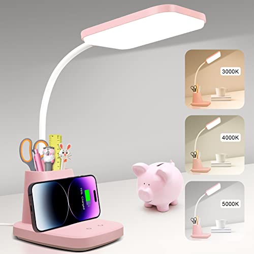 Desk Lamp Wireless Charger Small Desk Lamp