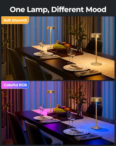 Cordless Lamp (Gold)