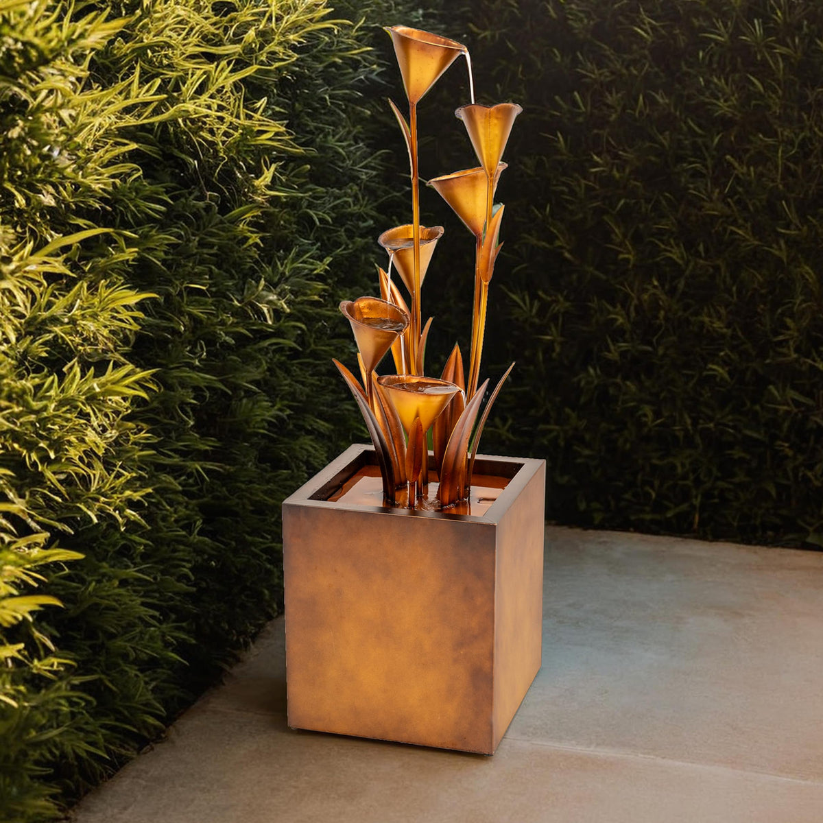 46 Inch Sculptural Metal Multi (Bronze)