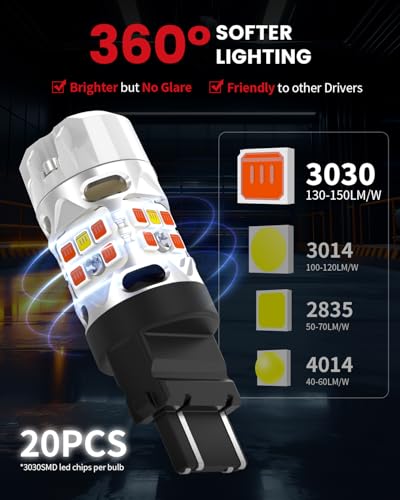 3157 Switchback LED Bulb (Amber/White / 3157)