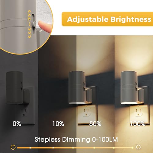 Night Light Plug in (Gray)