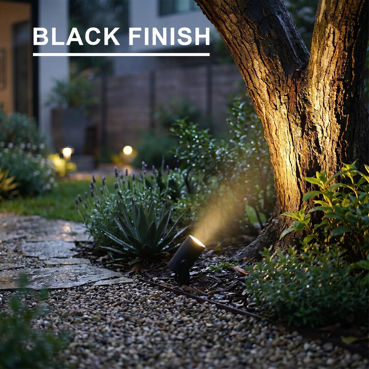 4PK Low Voltage Outdoor Flood Lights LED 6W 260 Lumen 3000K
