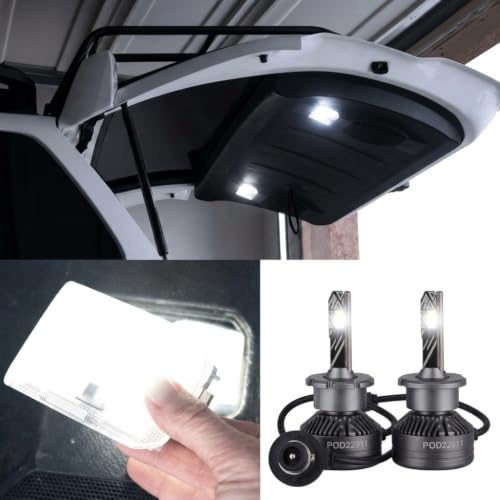 Trunk Compartment Light Bulbs Assembly Kit (D2S)