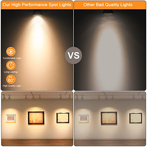 12 Pack MR16 LED Bulbs 5W GU5.3 12V Spotlights (Soft White)
