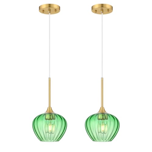 Glass Pendant Lights Kitchen Island