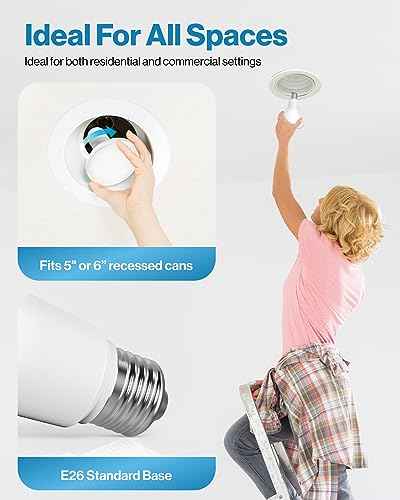 Sunco 12 Pack BR30 LED Bulb Flood Light (12 Count (Pack of 1))