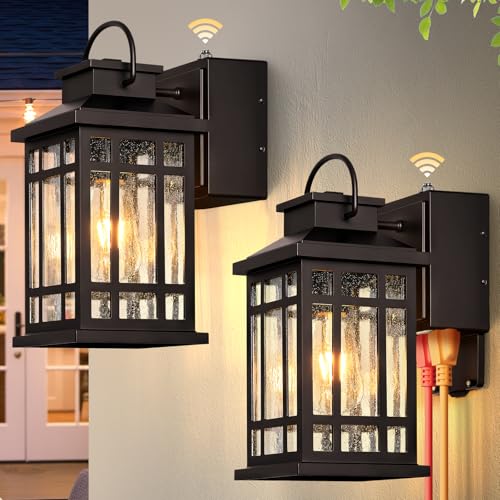 Outdoor Light Fixture Dusk to Dawn (ORB / D2D 2-Pack)