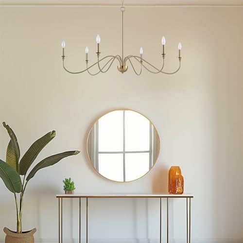 Archer 47" Large Farmhouse 6 (cool Brass / 47")