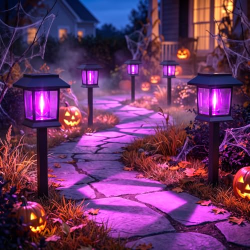 Solar Pathway Lights Outdoor for Garden Decor