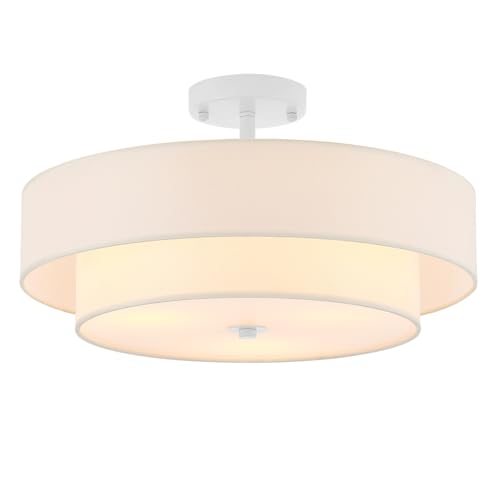 Modern Semi Flush Mount Ceiling Light Fixture