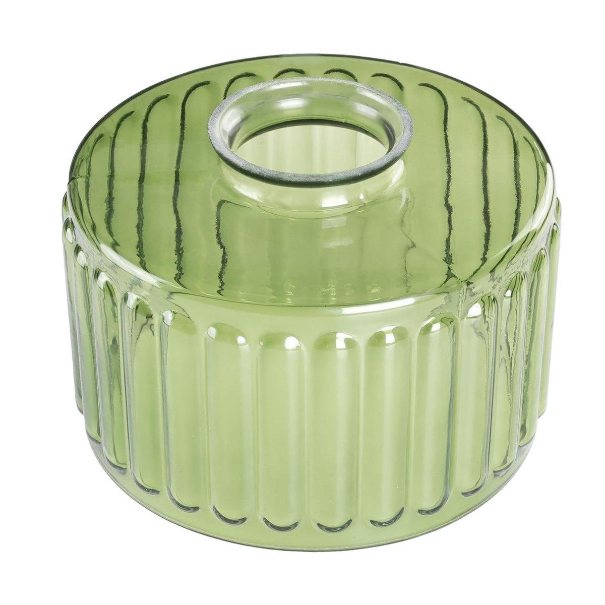 Striped Lamp Shades Replacement (Striped Green)