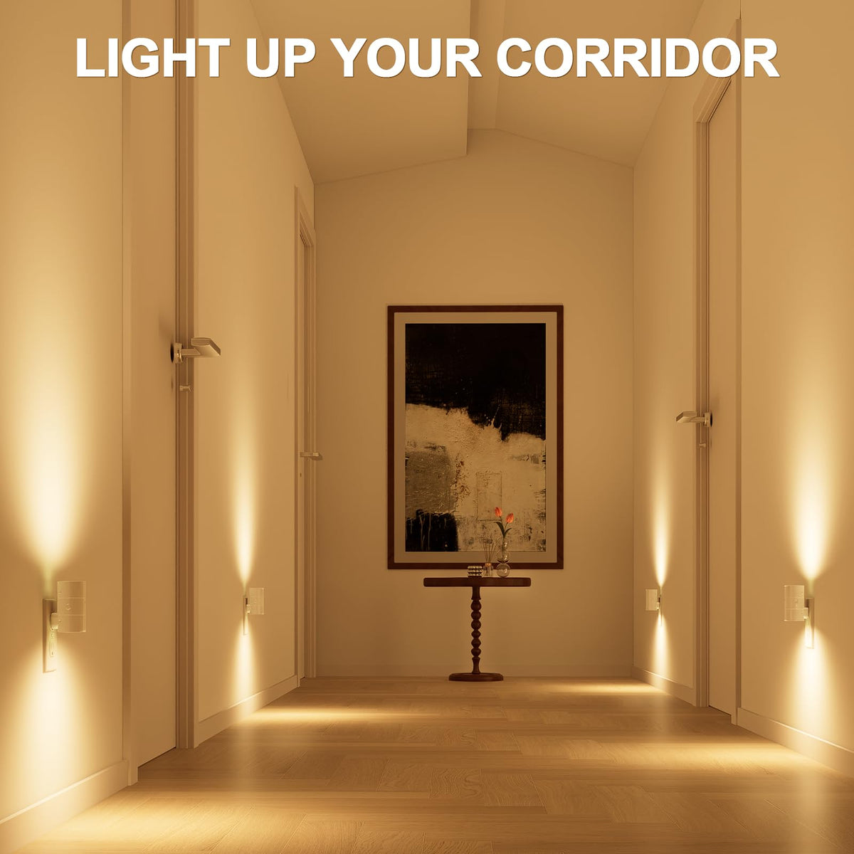 Night Lights Plug into Wall (White-Warm White/Neutral White/Cool White / 6 Pack)