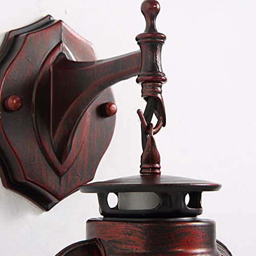 Rustic Wall Sconce Lantern Light (W7'')
