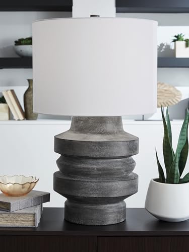 Wahida 1 Piece Table Lamp (Distressed Black / Table Lamp)