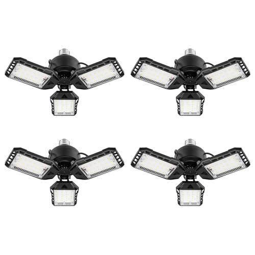 LED Garage Lights 4 Pack (3 Panels)