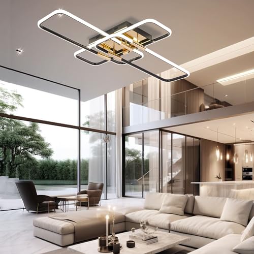 Upgraded LED Ceiling Light Fixture (Closed to Ceiling / L55.12")