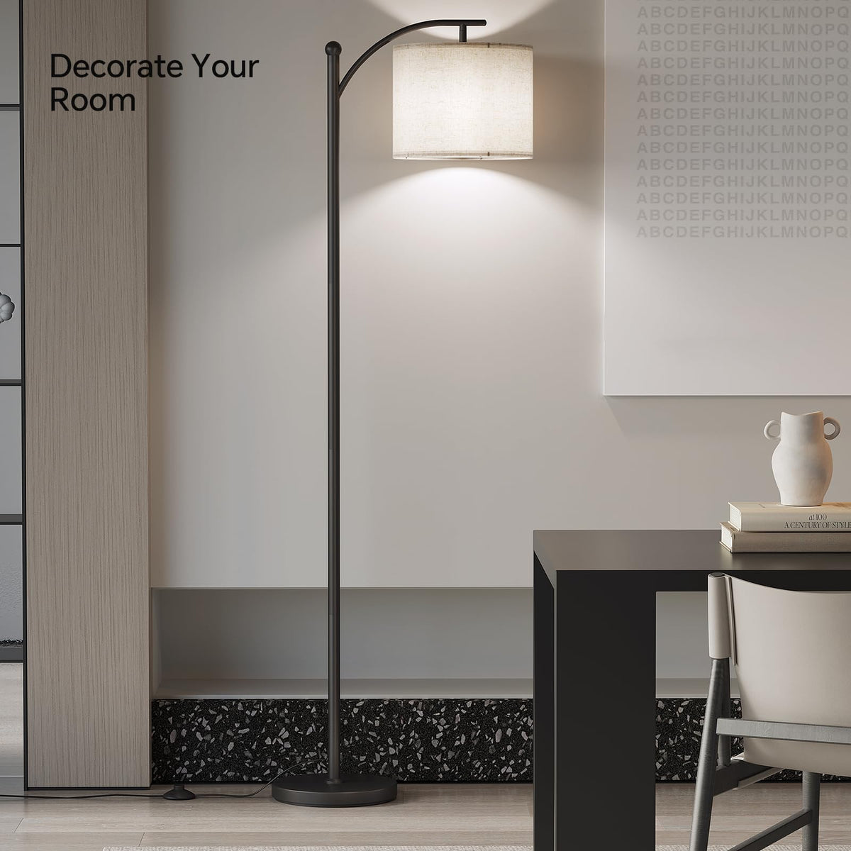 Arc Floor Lamp (Black)