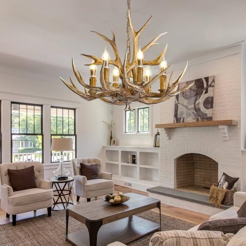 Antlers Chandelier 6 Light (8026-6Light)