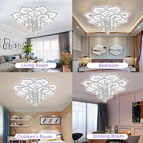 Crystal Flower Ceiling Light (16 HEAD / 16 HEAD)