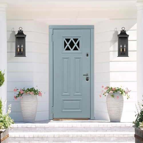 2PK 18" Outdoor Porch Light Wall Mount (18 inch - 2 PK)