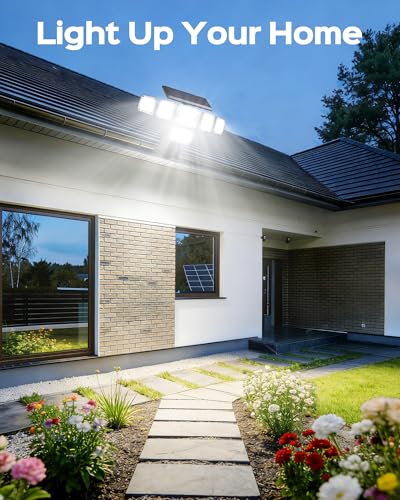 Solar Flood Lights Outdoor (Clamp / 2Pack)