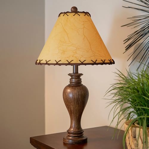Set of 2 Parchment Lampshade (5"x 14"x 9")