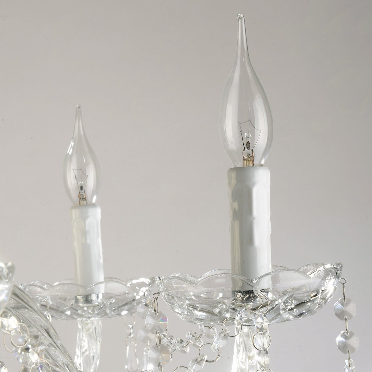 Saint Mossi 6 Light Chandelier Modern K9 Crystal Chandelier Lighting (Clear Crystal / W28" 1 Tier)