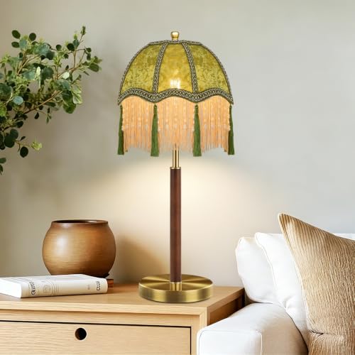 Victorian Gold Table Lamp for Living Room Bedroom (A)