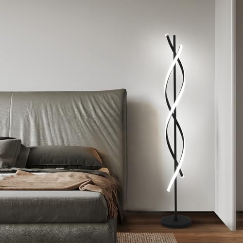 40W LED Floor Lamp (Black)