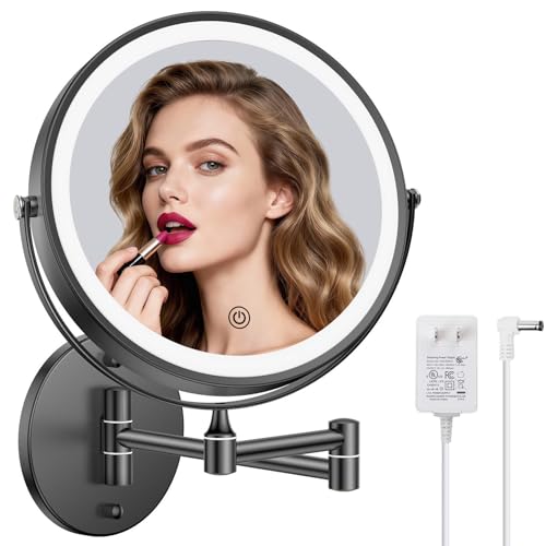 5000mAh Rechargeable Wall Mounted Makeup Mirror