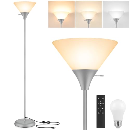 Floor Lamp for Living Room (Gray)