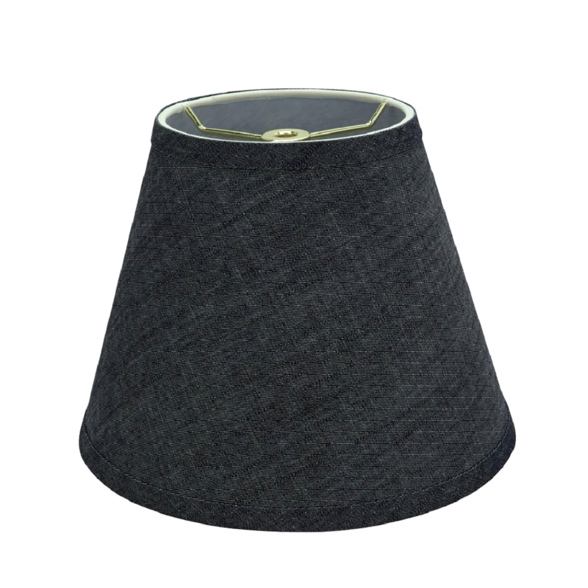 32422A Transitional Hardback Empire Shape Spider Construction Lamp Shade in Grey (Grey Blue)