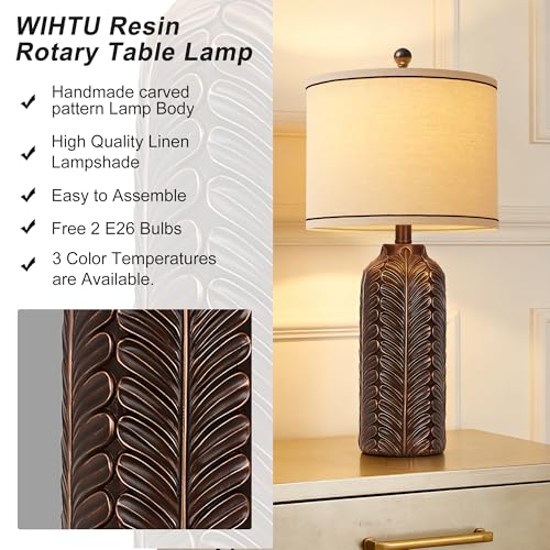 26.5'' Living Room Lamps Set of 2 (Bronze)