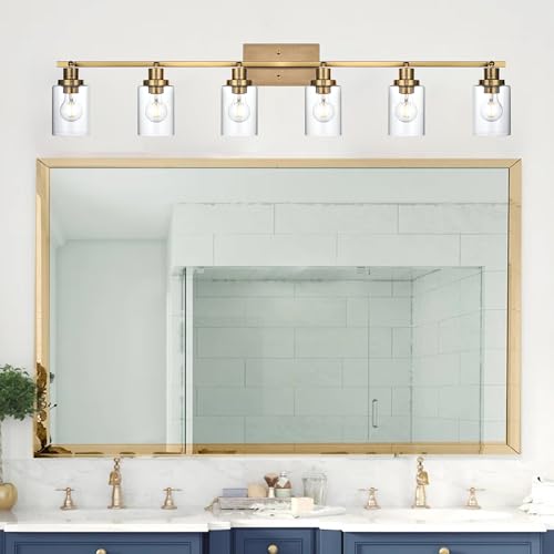 6 Light Multi (Brass / 6-Light)