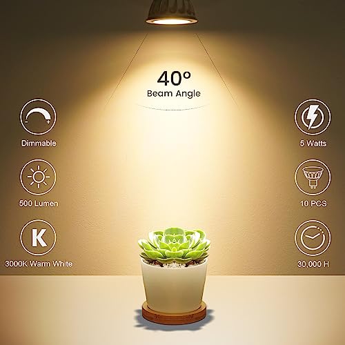6 Pack Dimmable MR16 LED Bulbs