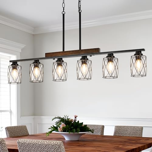 6 Light Dining Room Light Fixtures Over Table (6-Light)