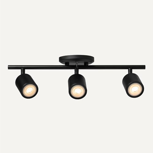 3 Light Track Lighting Kit (Black)