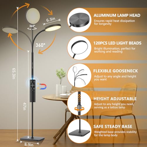 Floor Lamp for Living Room Bedroom