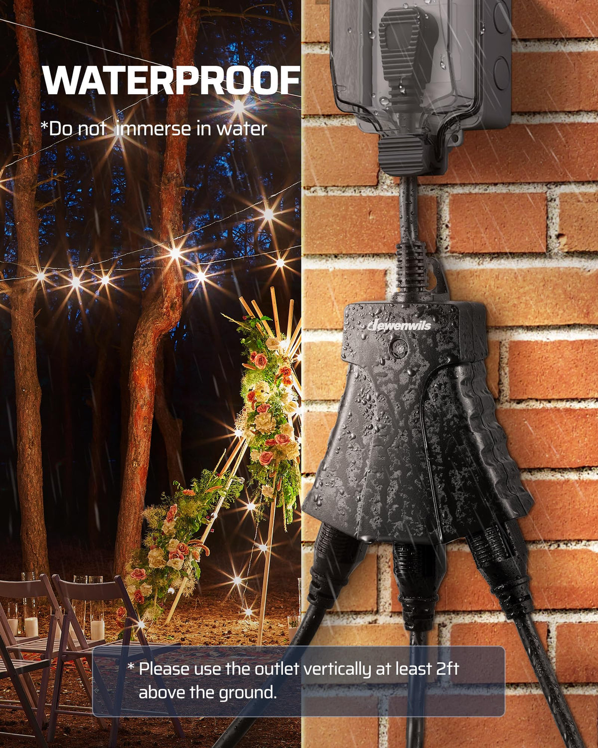 Outdoor Remote Control Outlet