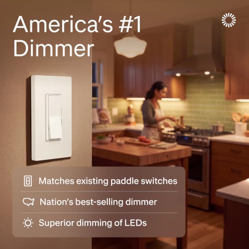 Diva LED+ Dimmer Switch (White / 6 Pack / Diva Dimmer)