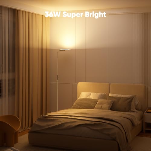 36W LED Floor Lamp (Gold)
