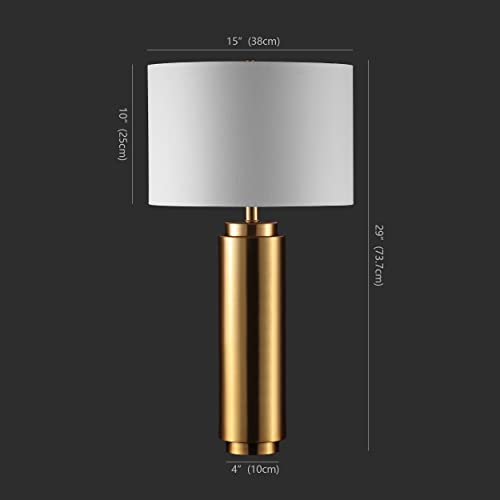 Couture Terry Table Lamp (Gold/White)