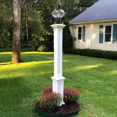 5835 BK Signature Lamp Post with 89