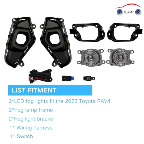 Fog Light Fit for Toyota RAV4 2023 (Fit for Rav4 2023-2025)