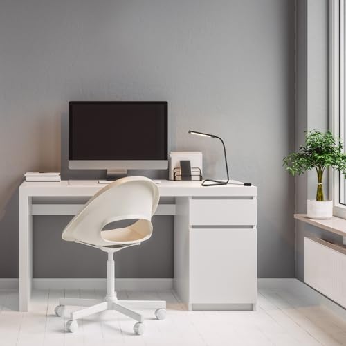 56060 Arden 12" LED Integrated Desk Lamp (Black / 12 inches)