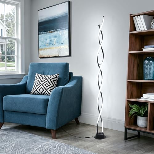 31W Modern Floor Lamp (Black-DNA)