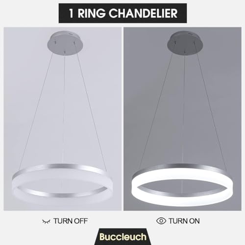 Modern LED Ring Chandelier