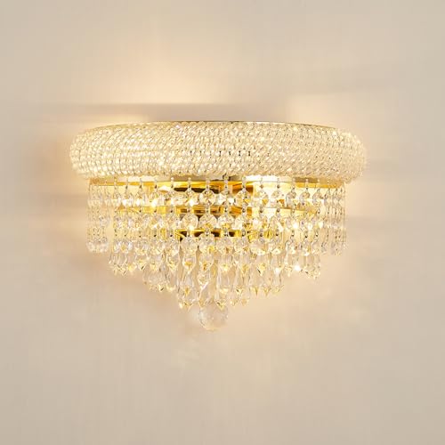 Empire Crystal Wall Sconce Light