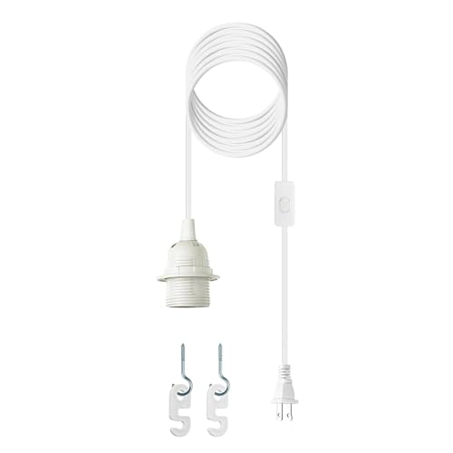 Plug in Light Socket (White / 16FT)