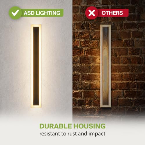 48" LED Linear Wall Sconce (Black)